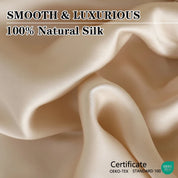 Premium Mulberry Silk Fitted Sheet - Luxury Hotel Quality Deep Pocket Design