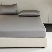 Premium Mulberry Silk Fitted Sheet - Luxury Hotel Quality Deep Pocket Design