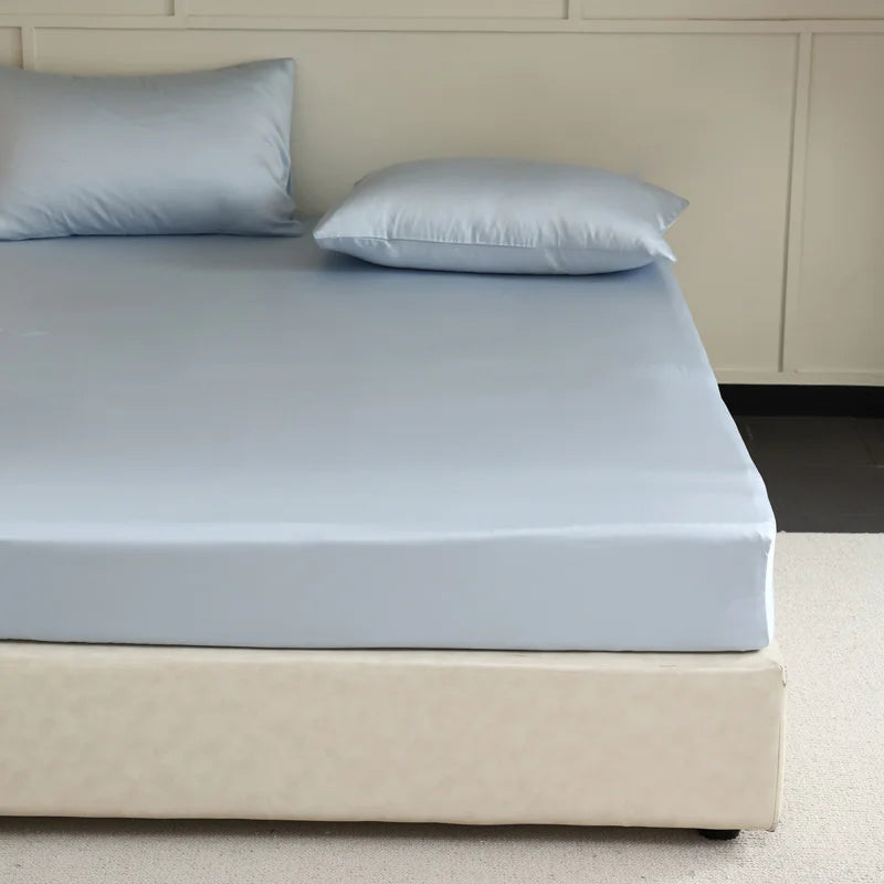Premium Mulberry Silk Fitted Sheet - Luxury Hotel Quality Deep Pocket Design