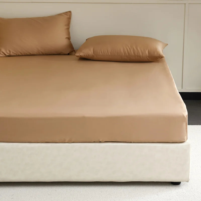 Premium Mulberry Silk Fitted Sheet - Luxury Hotel Quality Deep Pocket Design