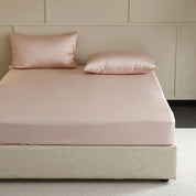 Premium Mulberry Silk Fitted Sheet - Luxury Hotel Quality Deep Pocket Design