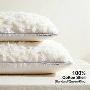 Goose Feather & Down Pillow Set