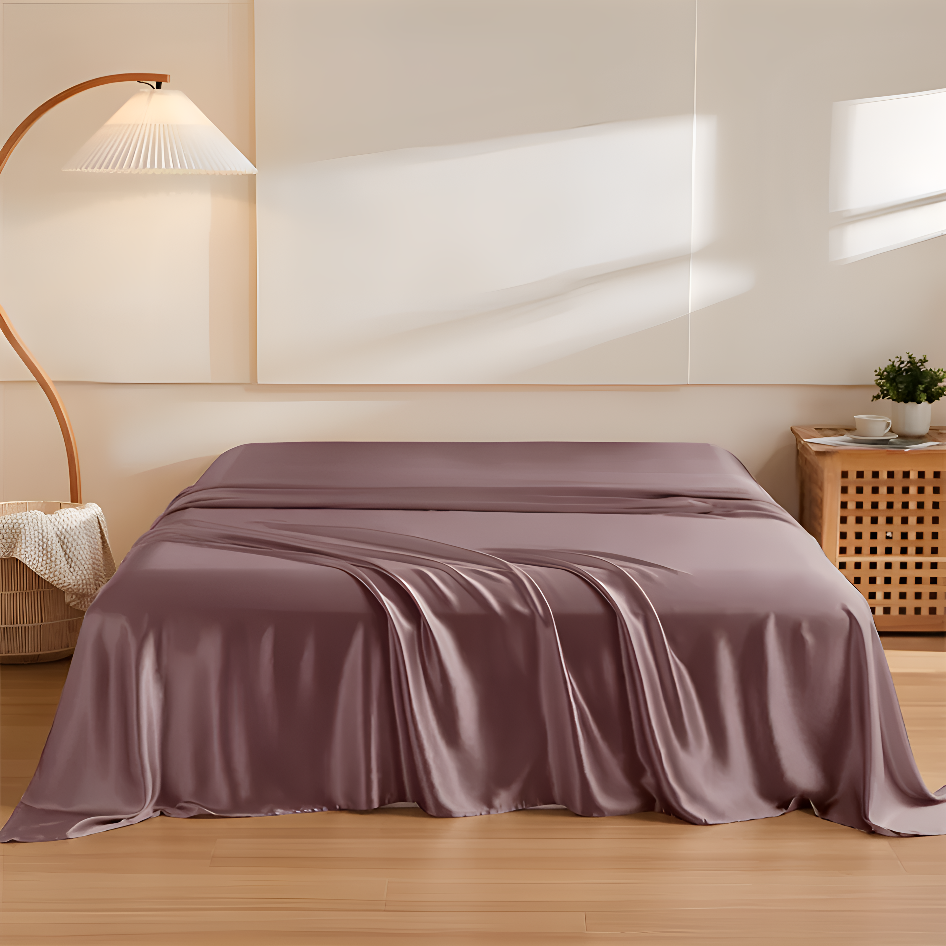 Mulberry Silk Flat Bed Sheet